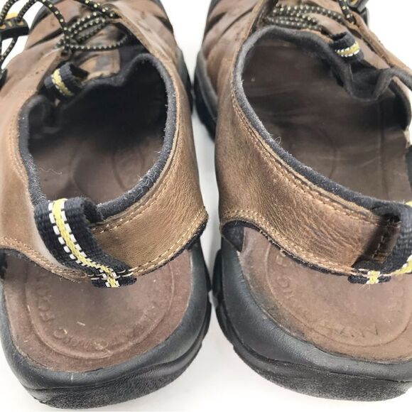 KEEN Newport Brown Leather Waterproof Sport Sandals main image 5